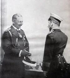 Kaiser Wilhelm II. und Zar Nikolaus II., 1914